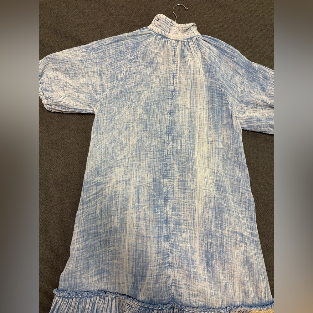 Free People Maya Midi Shirtdress size S - Picture 11 of 16
